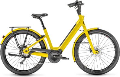 Bicicleta eléctrica de ciudad moustache monday 27.3 shimano deore 10v 27.5'' 500 wh curry amarillo