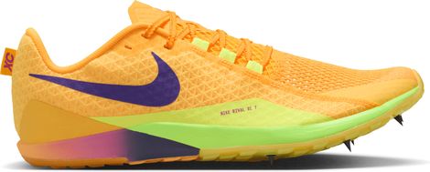 Chaussures d'Athlétisme Nike Rival XC 7 Jaune/Violet Homme