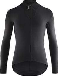 Langarm Trikot Unisex Assos ThermoBooster P1 Schwarz