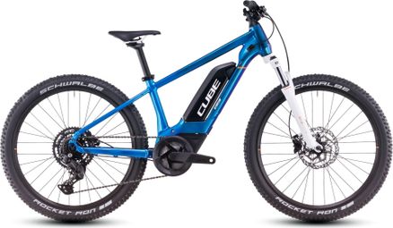 Cube Acid 240 Hybrid Rookie Pro 400 Kid Elektrische Hardtail MTB Shimano Cues 9S 400 Wh 24'' Actionteam Blauw 2025 7 - 10 jaar oud