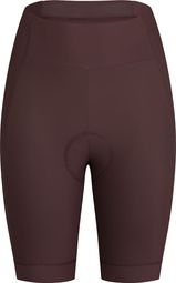 Rapha Core Women's Short Bicycle Shorts (Strapless) - Brown