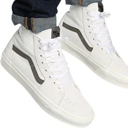 Hohe Schuhe Vans Skate Sk8-Hi Weiß von Weiß