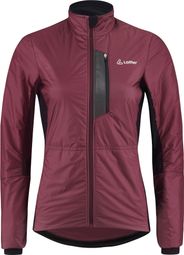 Veste cycliste à manches longues Loeffler W Bike ISO-Jacket Primaloft® Gold PL60 - Violet