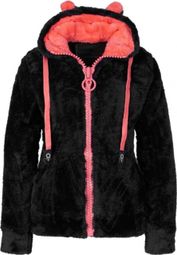 Veste Polaire à Capuche Femme Areli Noir