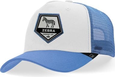 Casquette Trucker pour femmes Hanukeii Zebra Blanc