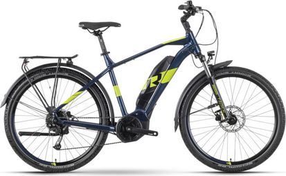 VTC Électrique Raymon CrossRay E 3.0 Shimano Alivio/Altus 9V 27.5'' 500 Wh Bleu 2022