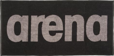 Arena Gym Soft TOWEL Schwarz Grau