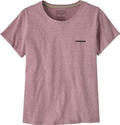 Patagonia P-6 Logo Responsibili-Tee T-shirt met korte mouwen, paars, dames