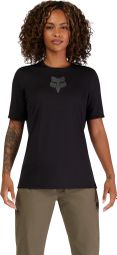 Maillot Fox Ranger Head Mujer Manga Corta Negro