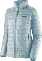 Piumino Patagonia Nano Puff Donna Light Blue