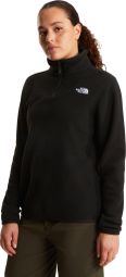 Polar The North Face Glacier 1/4 Zip Nero Donna