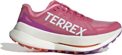 Trailrunning-Schuhe adidas Terrex Agravic Speed Ultra Pink/Orange Damen