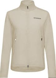 Veste coupe-vent Running Gore Wear Concurve Windbreaker Beige Femme