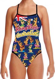 SWEAMS KANGURO AUSTRALIA - Maillot femme 1 piece bretelles fines