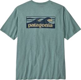 Patagonia Boardshort Logo Pocket Responsibili-Tee T-shirt met korte mouwen, blauw, heren