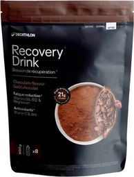 Decathlon Nutrition Recovery-hersteldrank, chocolade, 600 g