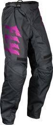 Fly Racing Fly F-16 Kinderbroek Grijs / Houtskool / Roze