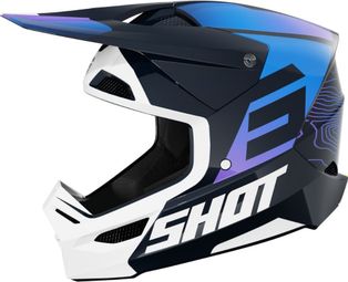 Casque Intégral Shot Furious Apex Bleu Adulte