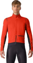 Castelli Alpha Doppio Ros Long Sleeve Jas Rood