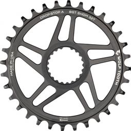 Wolf Tooth Direct Mount Chainring for Shimano Boost 3 mm Drop-Stop A Black