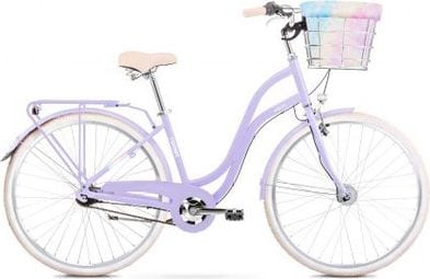 Vélo ROMET CITY 28 pouces POP ART. 28 LUX violet