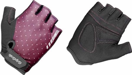 GripGrab Rouleur Damen Kurze Handschuhe Lila Schwarz