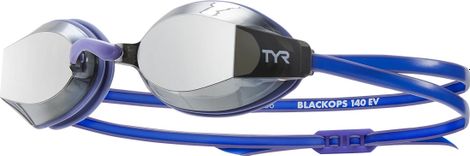 Tyr Women's Black Ops 140 EV Mirrored Racing Goggles Blue