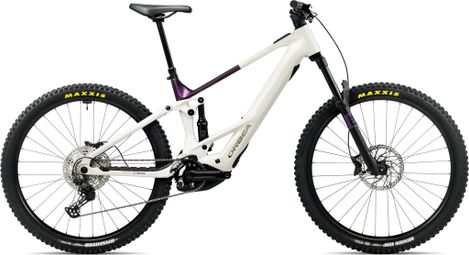 VTT Électrique Tout-Suspendu Orbea Wild TR H20 Shimano 12V 750 Wh Bosch 120 Nm 29'' Blanc Cream 2027
