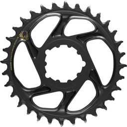 SRAM X-Sync 2 SL Eagle Direct Mount Chainring 6mm Offset 12 Speed Black/Gold