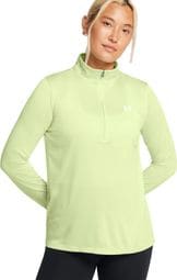 Under Armour Tech Green Women's 1/2 Zip Top