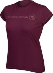 Endura One Clan Blackberry / Purple Short Sleeve T-Shirt
