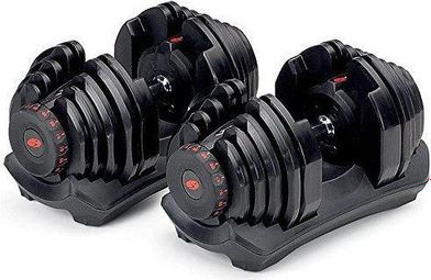 Bowflex - Haltère SelectTech 1090i réglable de 4 à 41 kg (la paire)