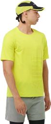 Salomon Sense Aero GFX Yellow Men's Short Sleeve T-Shirt