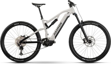 Raymon TrailRay 150 Vollgefedertes Elektro-MTB Shimano Deore 12S 720 Wh 29'' Weiß 2024