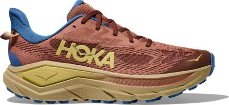 Chaussures Trail Hoka Challenger 8 Large Marron/Jaune Homme