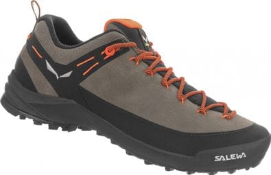 Salewa Wildfire Leather Approach Shoes Brown