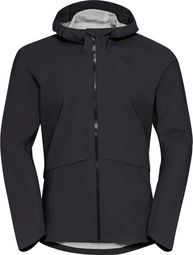 Veste Imperméable Odlo Ride Easy Waterproof Noir 