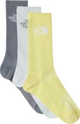 The North Face Multi Sport sokken Grijs/Wit/Geel