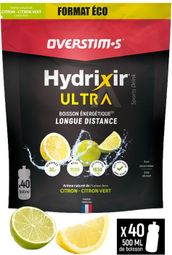 Boisson énergétique Overstims Hydrixir Ultra Citron-Citron vert 1.6kg