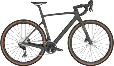 Vélo de Gravel Scott Addict Gravel 40 Shimano GRX 12V 700 mm Noir Kaki