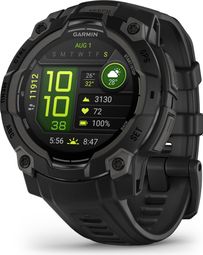 Garmin Instinct 3 AMOLED - 45 mm GPS horloge Zwart met zwarte siliconen band