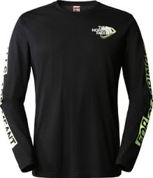 The North Face Men's Outdoor Graphic Long Sleeve T-Shirt Black