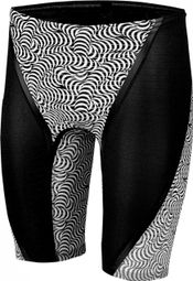 Mickael phelps matrix high waist jammer Swimsuit Black Gray