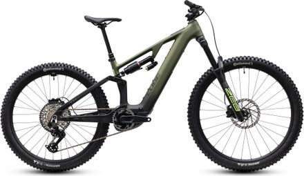 VTT Électrique Tout-Suspendu Cube AMS Hybrid 177 C:62 TM 600X Sram 12V 600 Wh Bosch 120 Nm 29/27.5'' Vert Reed 2027