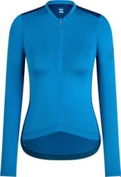 Langarm Trikot Women Rapha Pro Team Lightweight Blau