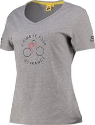 Tour de France Damen T-Shirt Grau