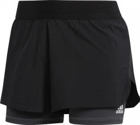 Short femme adidas Alphaskin Two-in-One