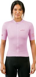 Maglia a maniche corte Ryoko rosa da donna
