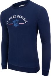 LeBram & Sport Vintage Sweatshirt Le Vieux Gaulois / Hexagon Dunkelblau