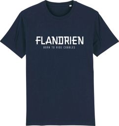 T-Shirt Manches Courtes Çois 'Flandrien' Bleu